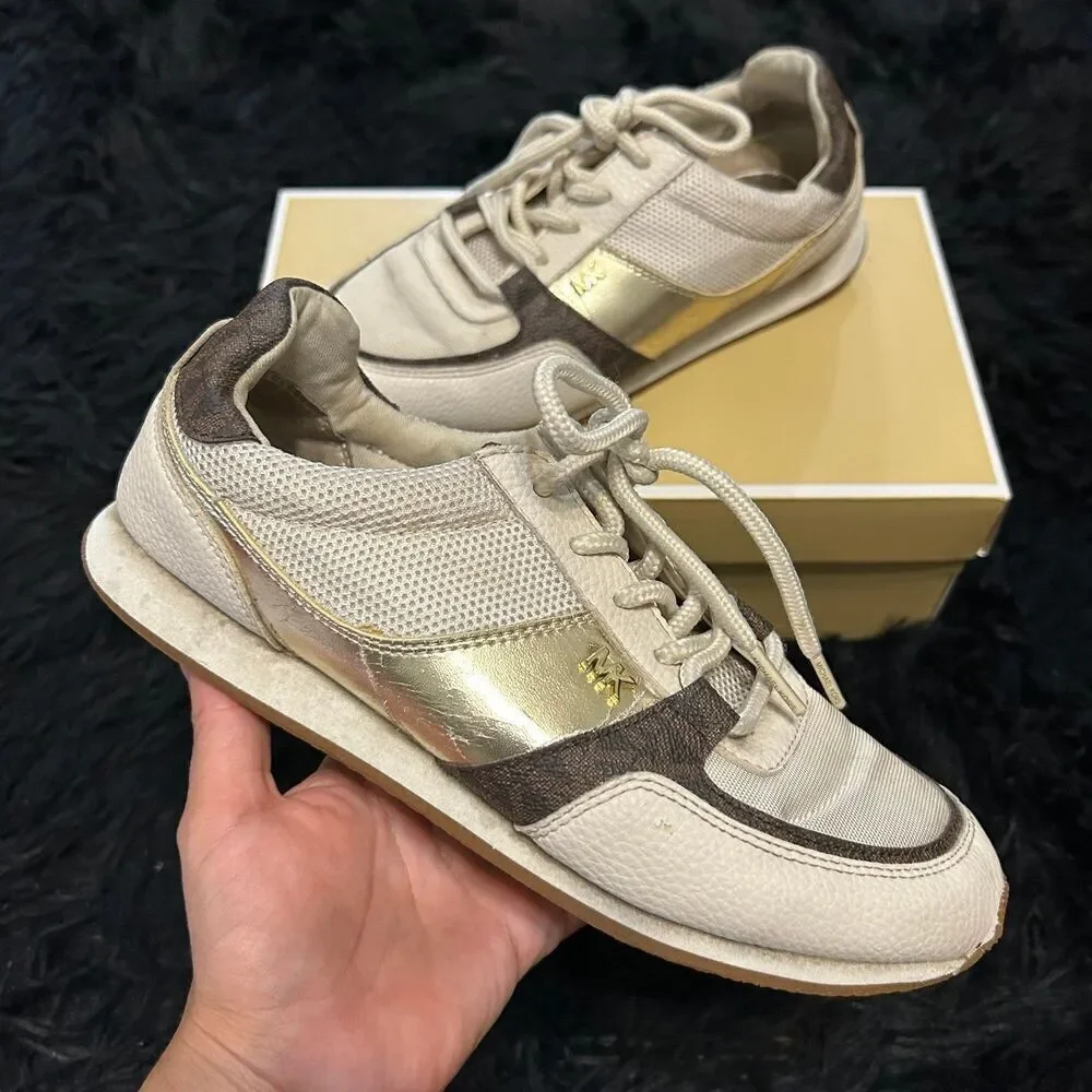MICHAEL KORS casual lace up shoes sneakers women’s 7.5